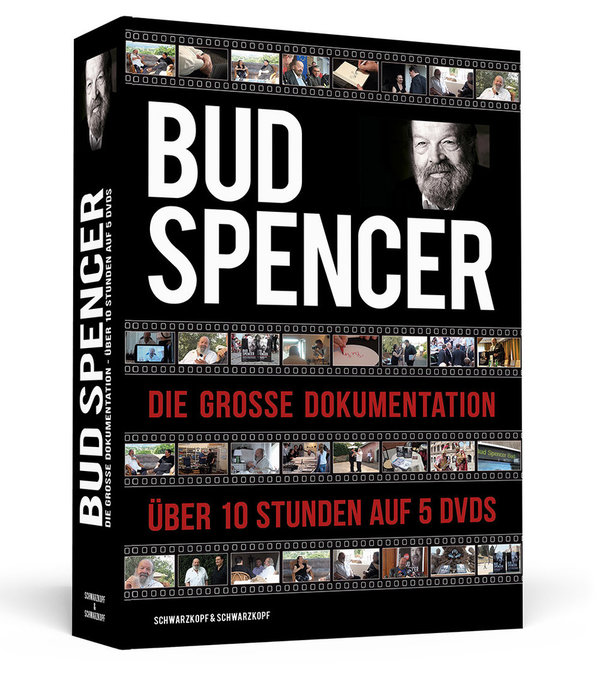 BUD SPENCER – DIE GROSSE DVD-DOKUMENTATION (RESTEXEMPLAR, NICHT EINGESCHWEISST, LAGERSCHÄDEN)